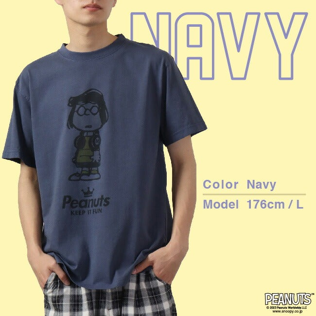 マーシー スヌーピー Tシャツ 半袖 スヌーピー 友達 SNOOPY グッズ キャラクター 登場 人物 Marcie メール便 SPC-LM-10