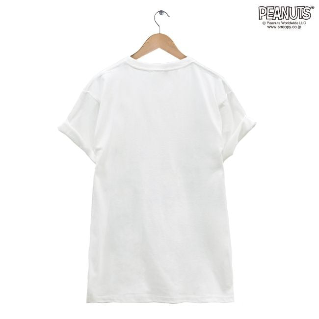 スヌーピー SNOOPY PEANUTS マーシー marcie 半袖 Tシャツ メンズ レディース キャラクター S M L LL 綿 フェイスプリント spc119-08-d