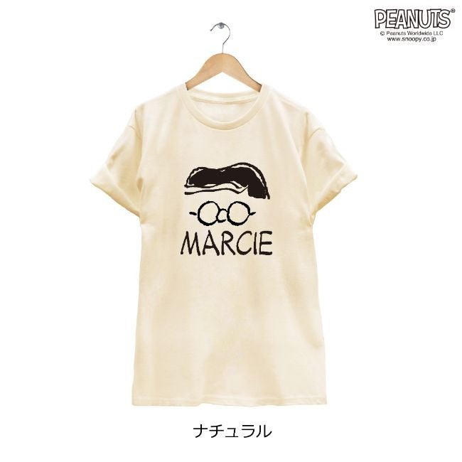 スヌーピー SNOOPY PEANUTS マーシー marcie 半袖 Tシャツ メンズ レディース キャラクター S M L LL 綿 フェイスプリント spc119-08-d