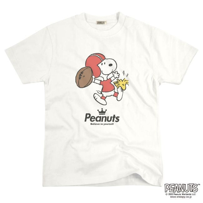 スヌーピー ピグメント 半袖 Tシャツ アメフト 学園祭 文化祭 学祭 プレゼント ギフト 応援 観戦 サークル 部活 ユニフォーム メンズ レディース SNOOPY BIG 大きい spc-am1