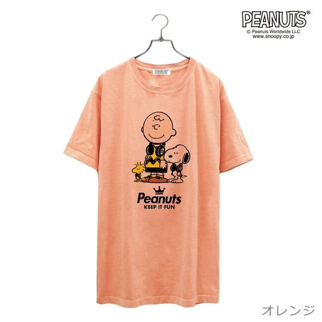 スヌーピー Tシャツ 半袖 音楽 ヘッドフォン 夏 フェス サークル ストリート デザイン メンズ レディース SNOOPY チャーリーブラウン ウッドストック BIG 大きい サイズ S M L LL 3L 4L キャラクター 大人向け spc-lm-4