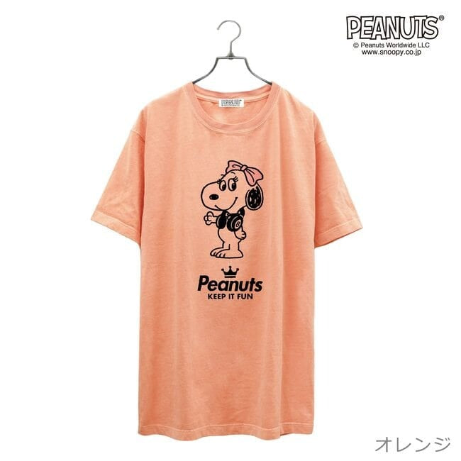 ベル 半袖 Tシャツ ピグメント 音楽 ヘッドフォン 夏 フェス サークル ストリート メンズ レディース スヌーピー SNOOPY BIG 大きい サイズ S M L LL 3L 4L bell spc-lm-5
