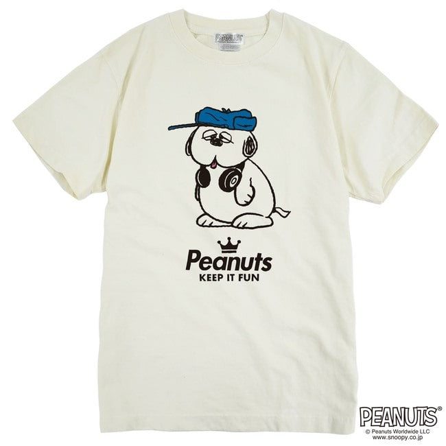 オラフ 半袖 Tシャツ ピグメント 音楽 ヘッドフォン 夏 フェス サークル ストリート メンズ レディース スヌーピー SNOOPY BIG 大きい サイズ S M L LL 3L 4L キャラクター グッズ 大人向け spc-lm-6