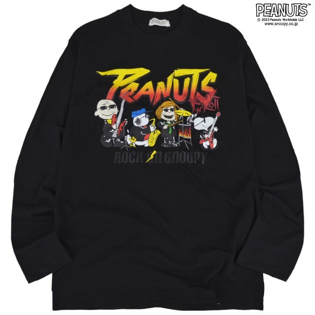 スヌーピー ピーナッツフレンズ ロックオン オラフ 長袖Tシャツ Tシャツ ヘビーウェイト snoopy PEANUTS spc-rb-012