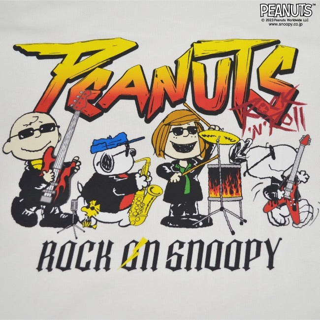 スヌーピー ピーナッツフレンズ ロックオン オラフ 長袖Tシャツ Tシャツ ヘビーウェイト snoopy PEANUTS spc-rb-012