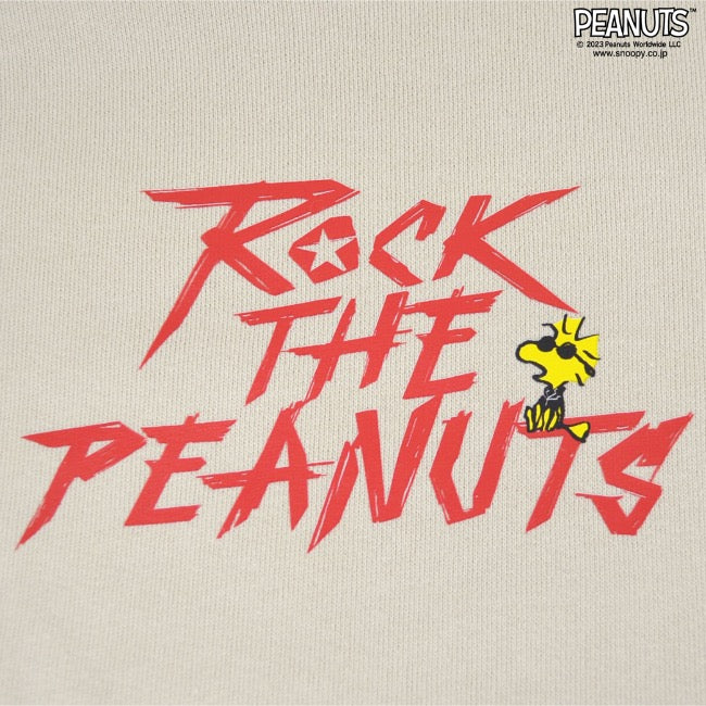 スヌーピー ピーナッツ ロック オラフ 裏毛 プルパーカー バンド 春秋冬 snoopy PEANUTS spc-rb-016