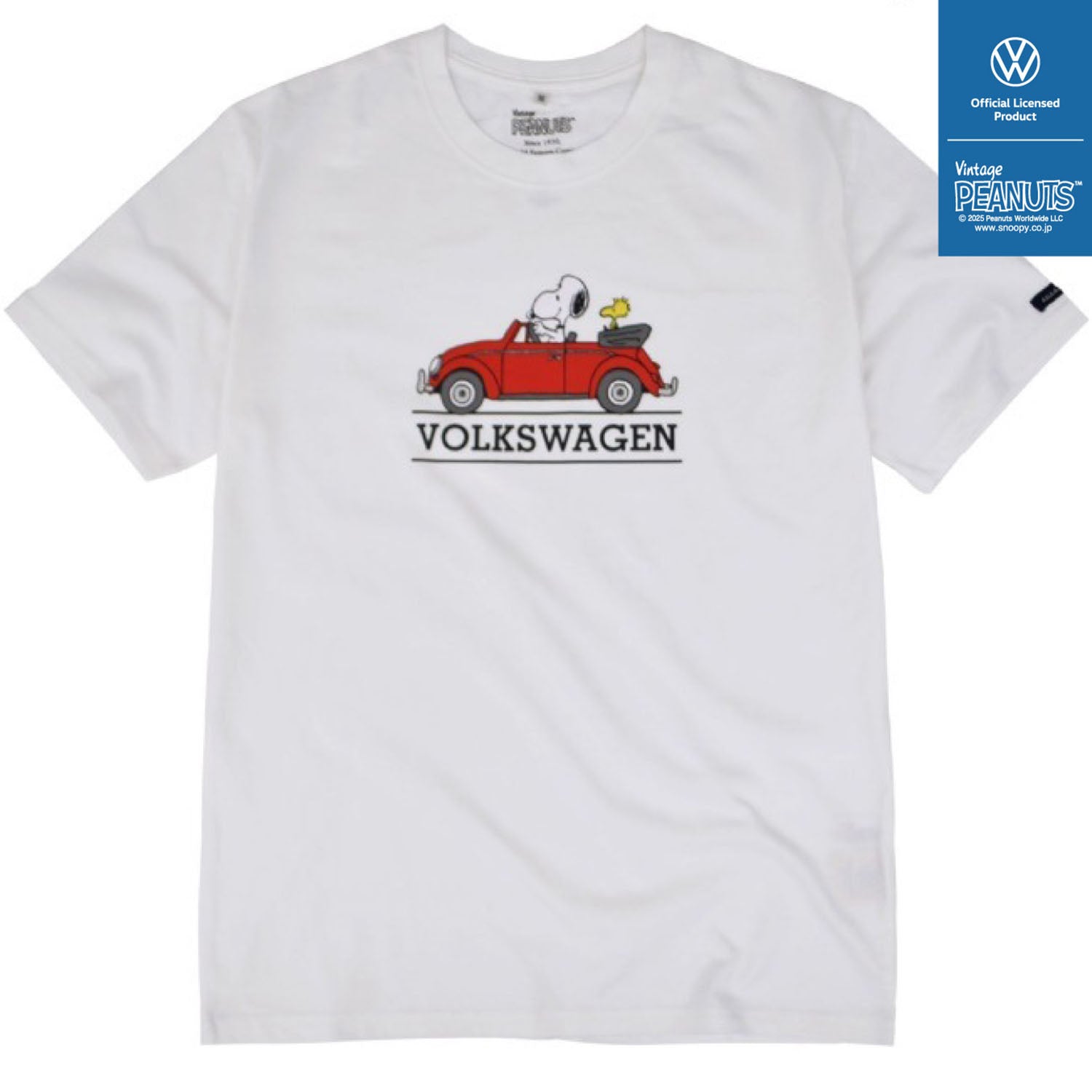 スヌーピー ピーナッツ フォルクスワーゲン Tシャツ 半袖 トップス コラボ SNOOPY PEANUTS VOLKSWAGEN svw1132-401
