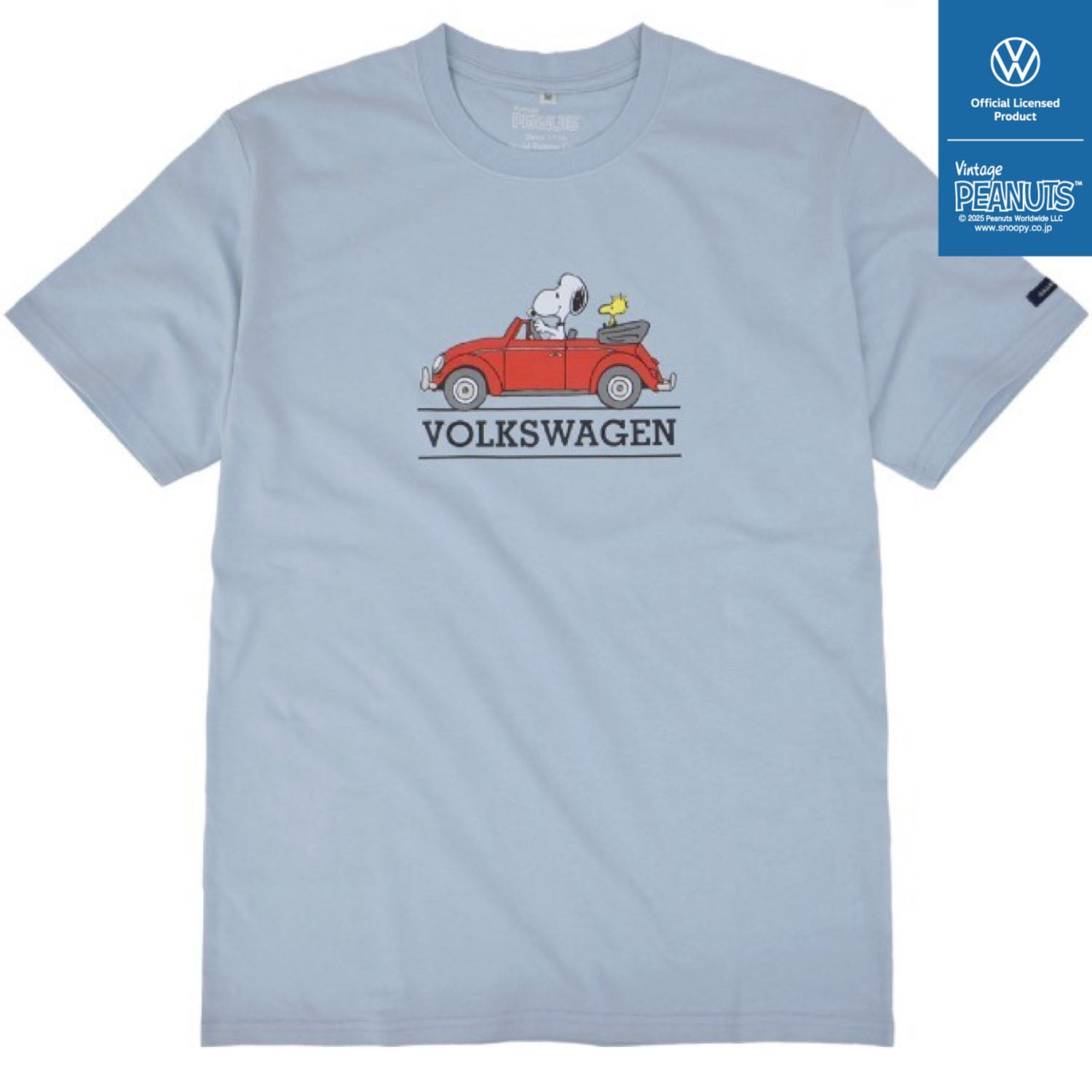 スヌーピー ピーナッツ フォルクスワーゲン Tシャツ 半袖 トップス コラボ SNOOPY PEANUTS VOLKSWAGEN svw1132-401