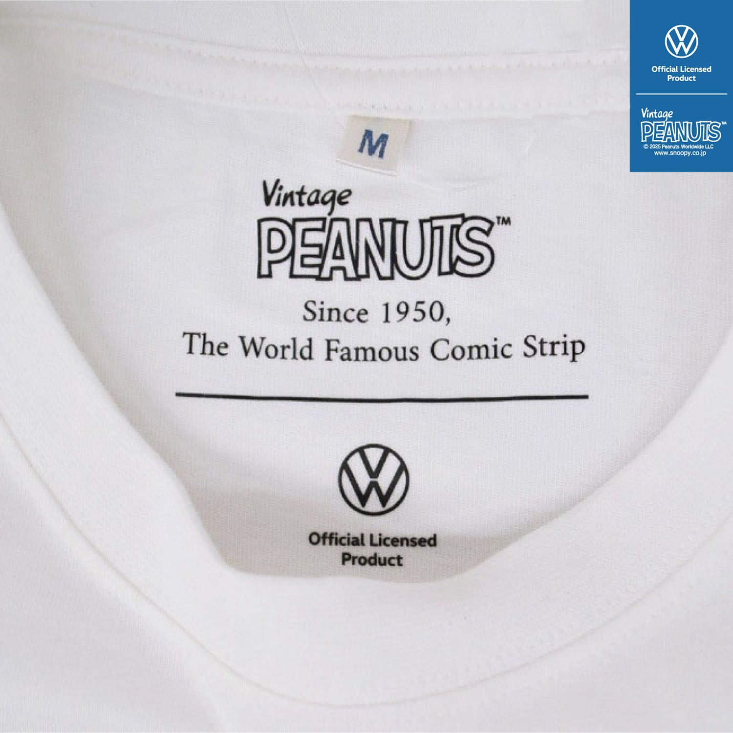 スヌーピー ピーナッツ フォルクスワーゲン Tシャツ 半袖 トップス コラボ SNOOPY PEANUTS VOLKSWAGEN svw1132-401