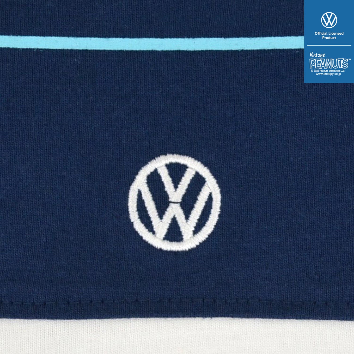 スヌーピー ポロ シャツ 半袖 フォルクスワーゲン トップス 切り替え 刺繍 大人 車 フォト プリント SNOOPY PEANUTS Volkswagen svw1142-271