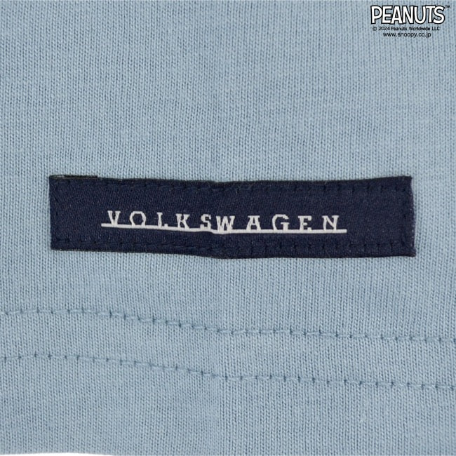 スヌーピー Tシャツ 半袖 子供 キッズ フォルクスワーゲン トップス 車 フォト プリント SNOOPY PEANUTS Volkswagen svw6142-266