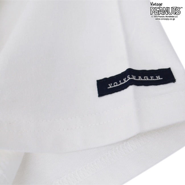 スヌーピー ピーナッツ フォルクスワーゲン Tシャツ キッズ 子供 半袖 トップス コラボ SNOOPY PEANUTS VOLKSWAGEN svw6532-405