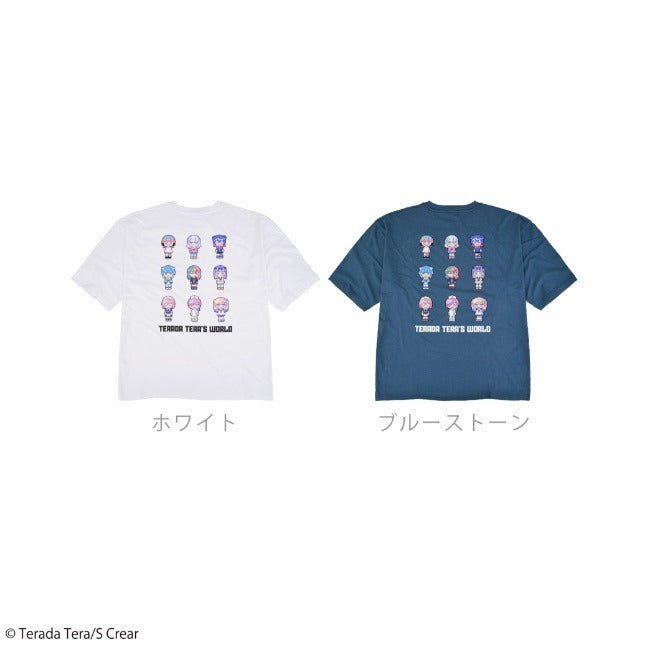 寺田てら Tシャツ トップス イラスト ビックT 半袖 オーバーサイズ クリエイター イラストレーター tt1132-394