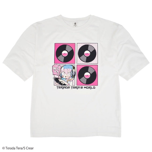 寺田てら Tシャツ トップス イラスト ビックT 半袖 オーバーサイズ クリエイター イラストレーター tt1132-396