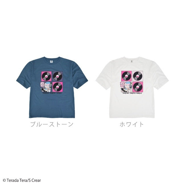 寺田てら Tシャツ トップス イラスト ビックT 半袖 オーバーサイズ クリエイター イラストレーター tt1132-396