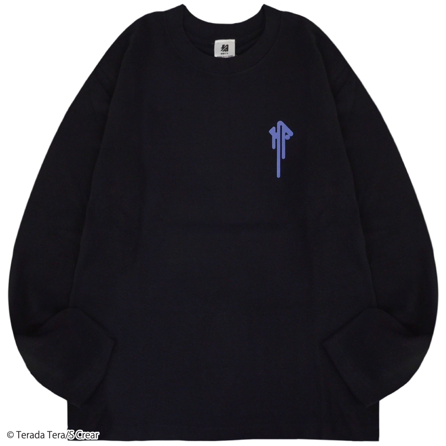 寺田てら Tシャツ ロンT プリント トップス 長袖 tt1243-98