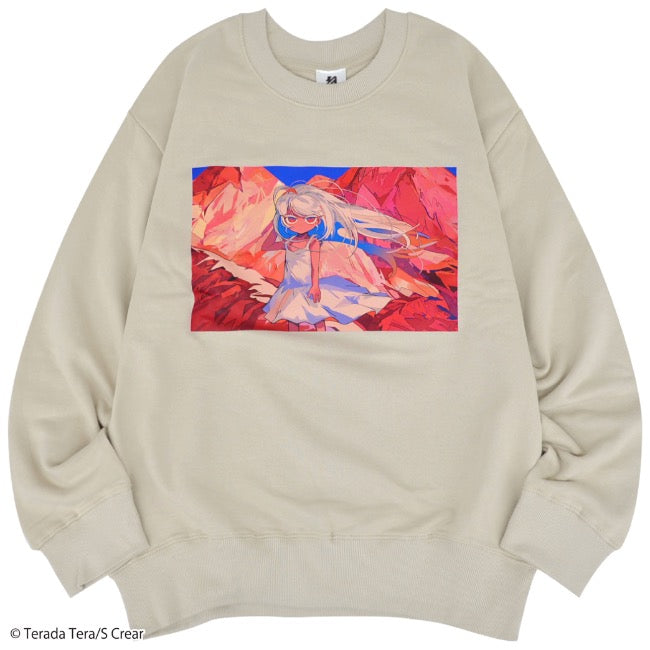 寺田てら トレーナー スウェット 春秋 イラスト イラストレーター tt1341-44