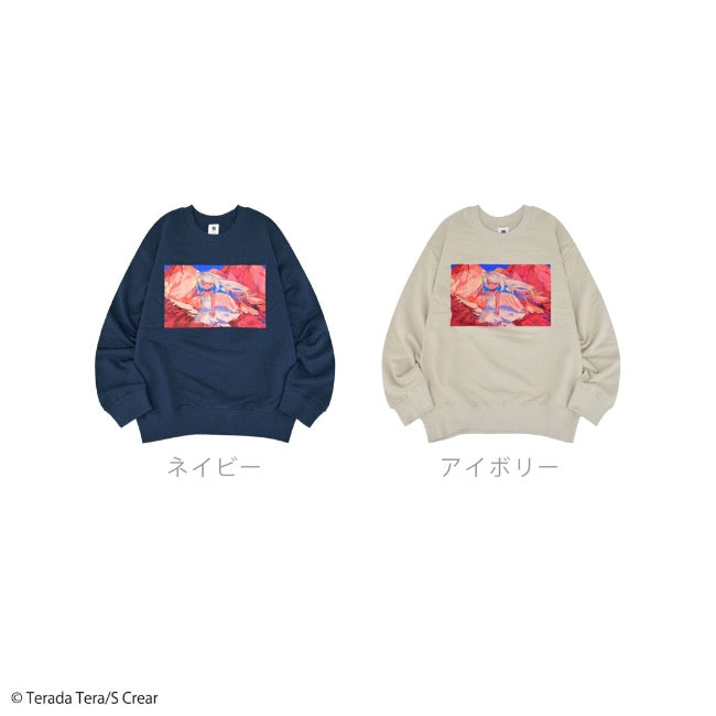 寺田てら トレーナー スウェット 春秋 イラスト イラストレーター tt1341-44