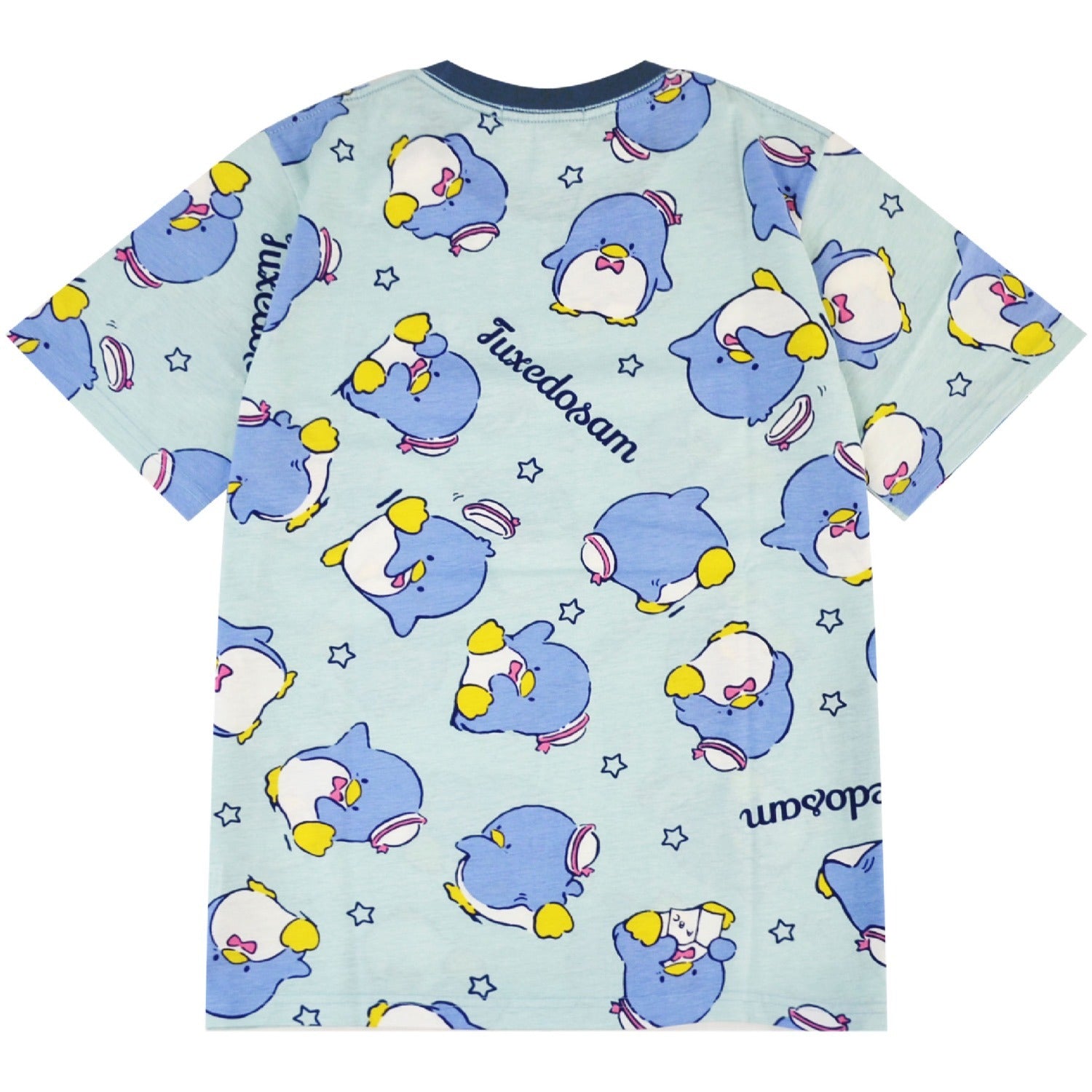 タキシードサム Tシャツ 半袖 総柄 プリント トップス サンリオ キャラクターズ メンズ レディース tx1152-248