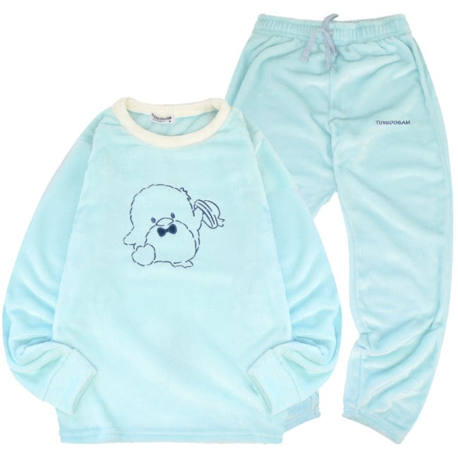 タキシードサム トレーナー スウェット パンツ フリース セットアップ ルームウェア 部屋着 パジャマ サンリオ キャラクターズ tx1644-95