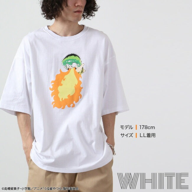 うる星やつら テンちゃん小学館 漫画 アニメ Tシャツ 半袖 トップス プリント uy1132-321