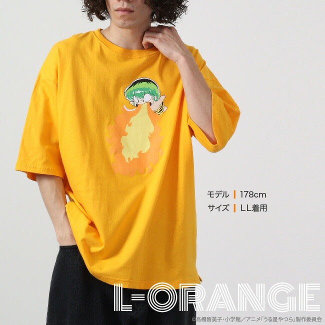 うる星やつら テンちゃん小学館 漫画 アニメ Tシャツ 半袖 トップス プリント uy1132-321