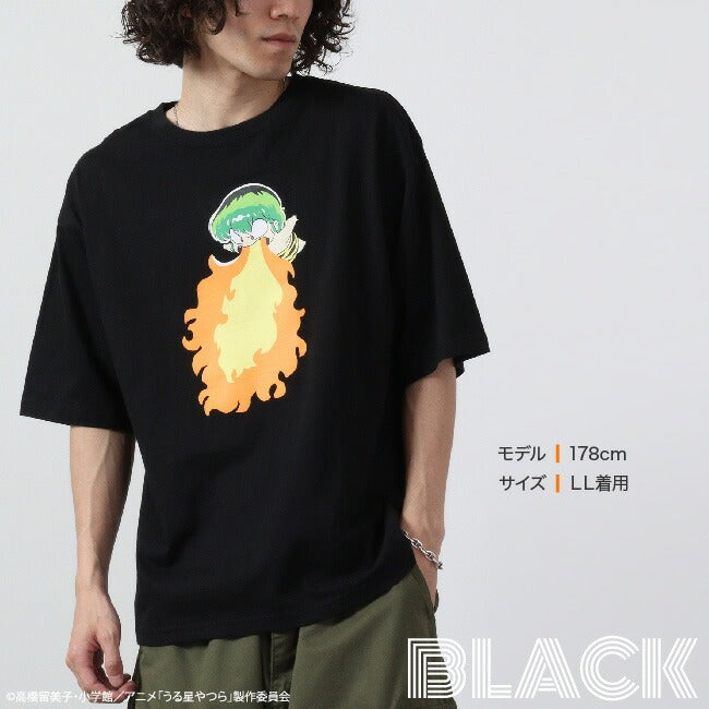 うる星やつら テンちゃん小学館 漫画 アニメ Tシャツ 半袖 トップス プリント uy1132-321