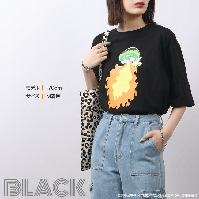 うる星やつら テンちゃん小学館 漫画 アニメ Tシャツ 半袖 トップス プリント uy1132-321