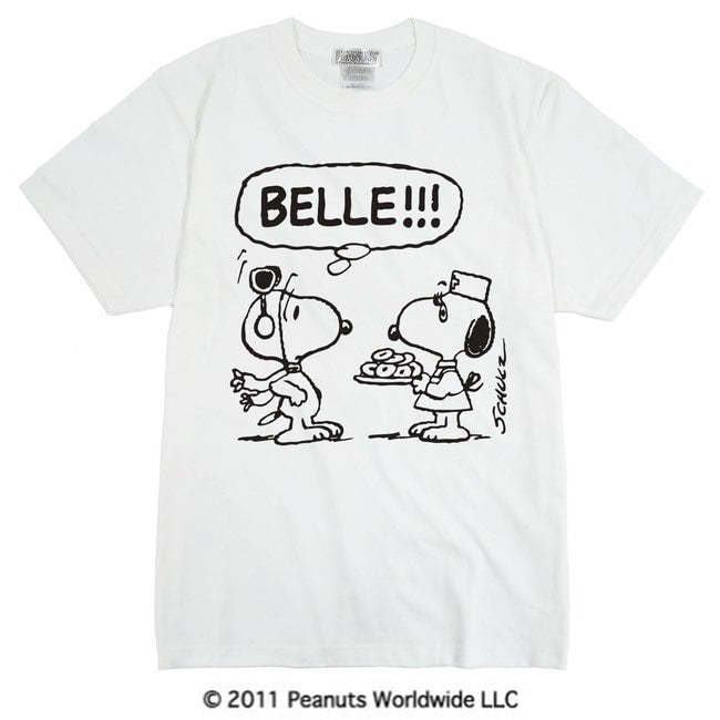 レトロ ヴィンテージ スヌーピー ベル 半袖 Tシャツ メンズ レディース 男女兼用 S M L LL vs1-035
