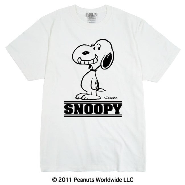 レトロ ヴィンテージ アート スヌーピー SNOOPY PEANUTS スマイル 半袖 Tシャツ レディース メンズ S M L LL 綿 ギフト プリント 男女兼用 家族 親子 vs1-037