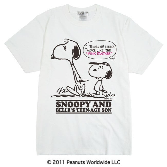 レトロ ヴィンテージ スヌーピー SNOOPY PEANUTS スヌーピー甥っ子くん 半袖 Tシャツ 家族お揃い 多色展開 レディース メンズ S M L LL 綿 ギフトプリント 男女兼用 親子 vs1-044
