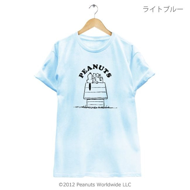 レトロ ヴィンテージ アート スヌーピー SNOOPY PEANUTS ラビット うさぎ 犬小屋 半袖 Tシャツ レディース メンズ S M L LL 綿 ギフト プリント 男女兼用 vs1-012u