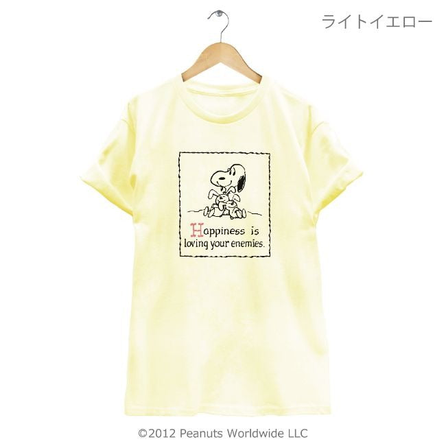 レトロ スヌーピー SNOOPY PEANUTS ラビット うさぎ 半袖 Tシャツ レディース メンズ S M L LL 綿 ギフト プリント 男女兼用 vs1-013u