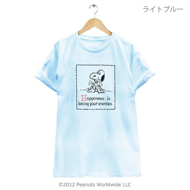 レトロ スヌーピー SNOOPY PEANUTS ラビット うさぎ 半袖 Tシャツ レディース メンズ S M L LL 綿 ギフト プリント 男女兼用 vs1-013u