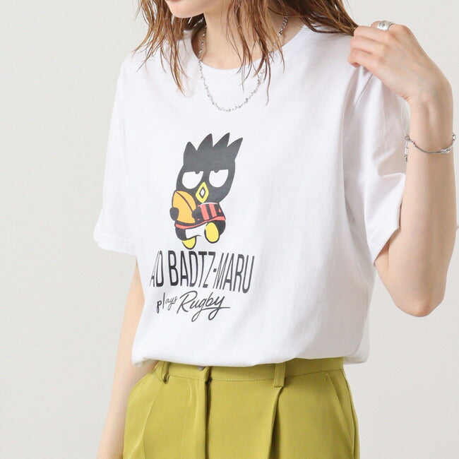 バッドばつ丸 Tシャツ 半袖 プリント トップス サンリオ キャラクターズ xo1142-208