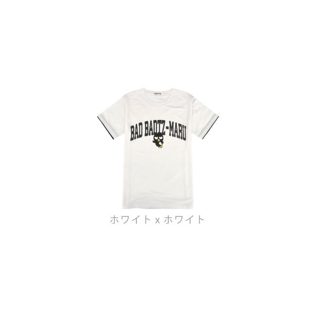 バッドばつ丸 Tシャツ 速乾 ドライ 半袖 サンリオ キャラクターズ 夏 メンズ レディース xo1142-322