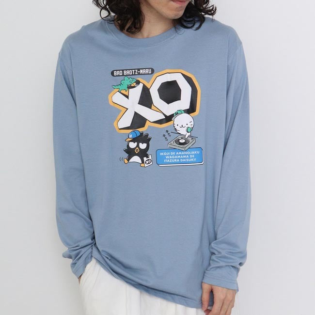 バッドばつ丸 長袖 Tシャツ カジュアル サンリオキャラクターズ xo1241-20