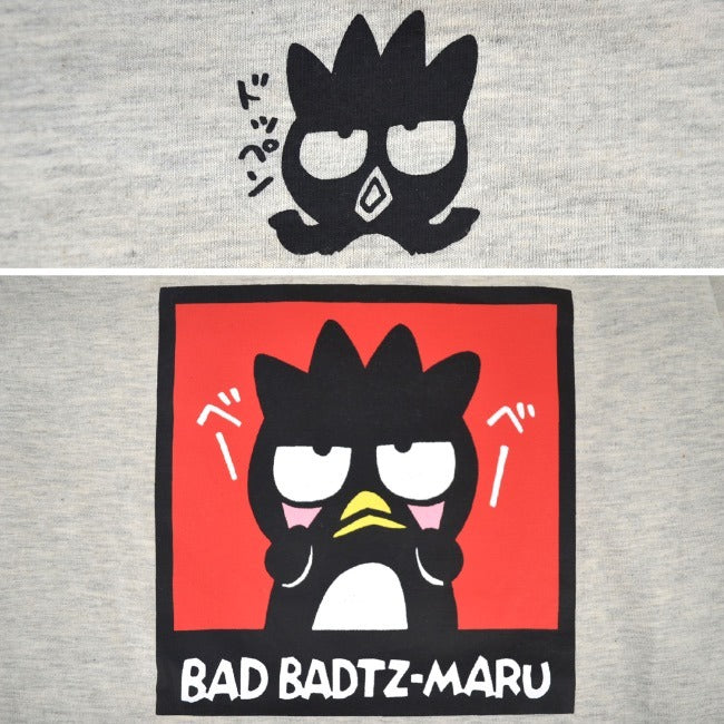 バッドばつ丸 Tシャツ 長袖 ロンT サンリオ キャラクターズ プリント メンズ レディース xo1243-35