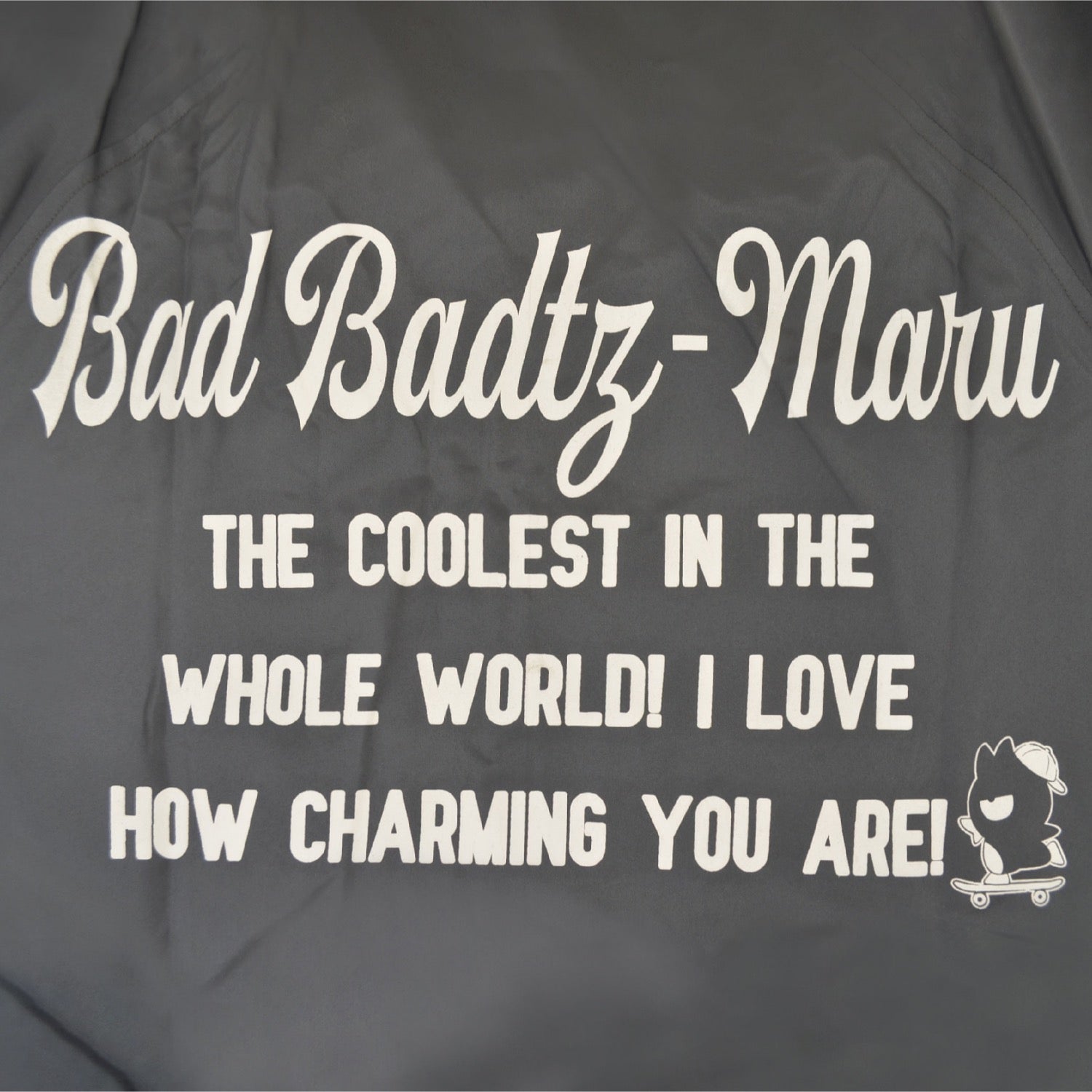 バッドばつ丸 プリントコーチジャケット 長袖 プリント サンリオ キャラクターズ 秋冬 Sanrio xo1853-28