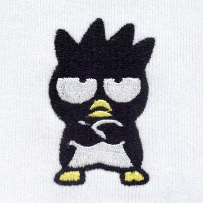 バッドばつ丸 Tシャツ ちびT サンリオ キャラクターズ 刺繍 レディース ショート丈 半袖 xo2142-336