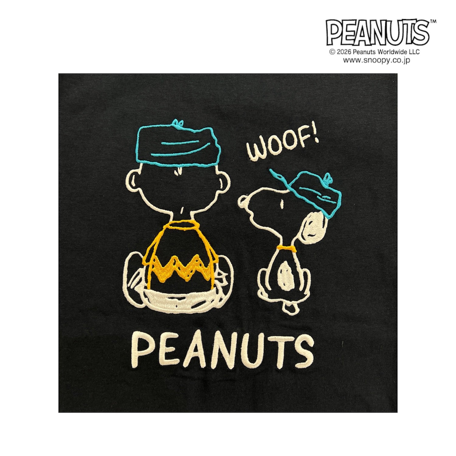 スヌーピー 半袖 Ｔシャツ 天竺 刺繍 メンズ レディース ジョー・クール チャーリー・ブラウン SNOOPY PEANUTS JOE COOL s1162-99
