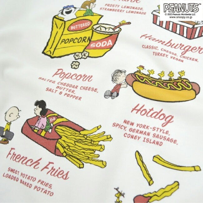 スヌーピー Tシャツ 長袖 ピーナッツ 兄弟 ハンバーガー ロンT SNOOPY PEANUTS 8600pt-sp5