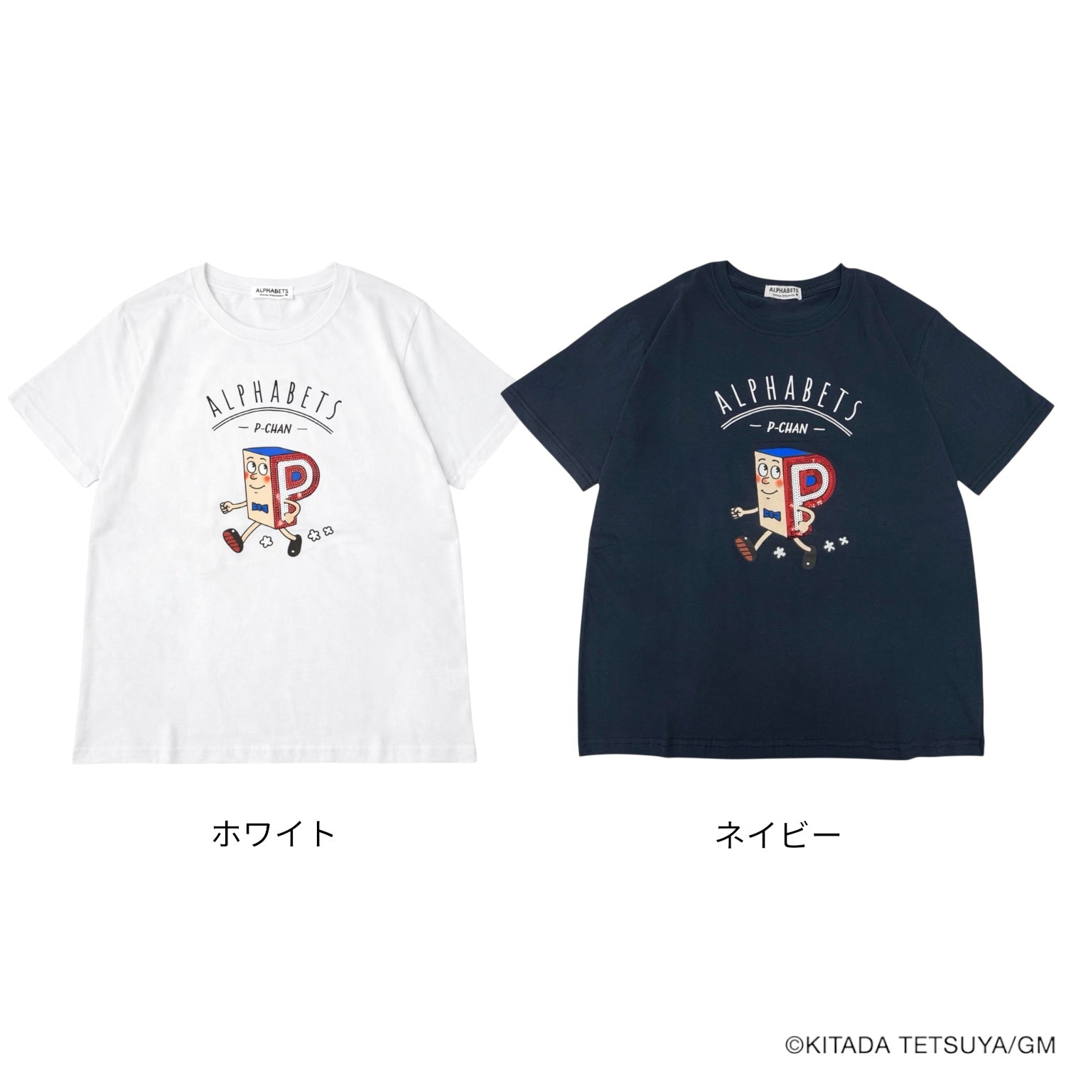 P-CHAN スパンコールデザイン 半袖Tシャツ キラキラプリント 綿100％ カジュアル デイリー使い メンズ レディース兼用 al1162-295