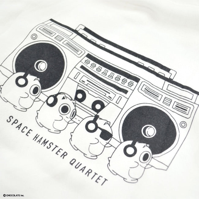 ブルーハムハム パーカー 長袖 スウェット プリント SNS ハムスター 裏起毛 M L LL bh1324-680