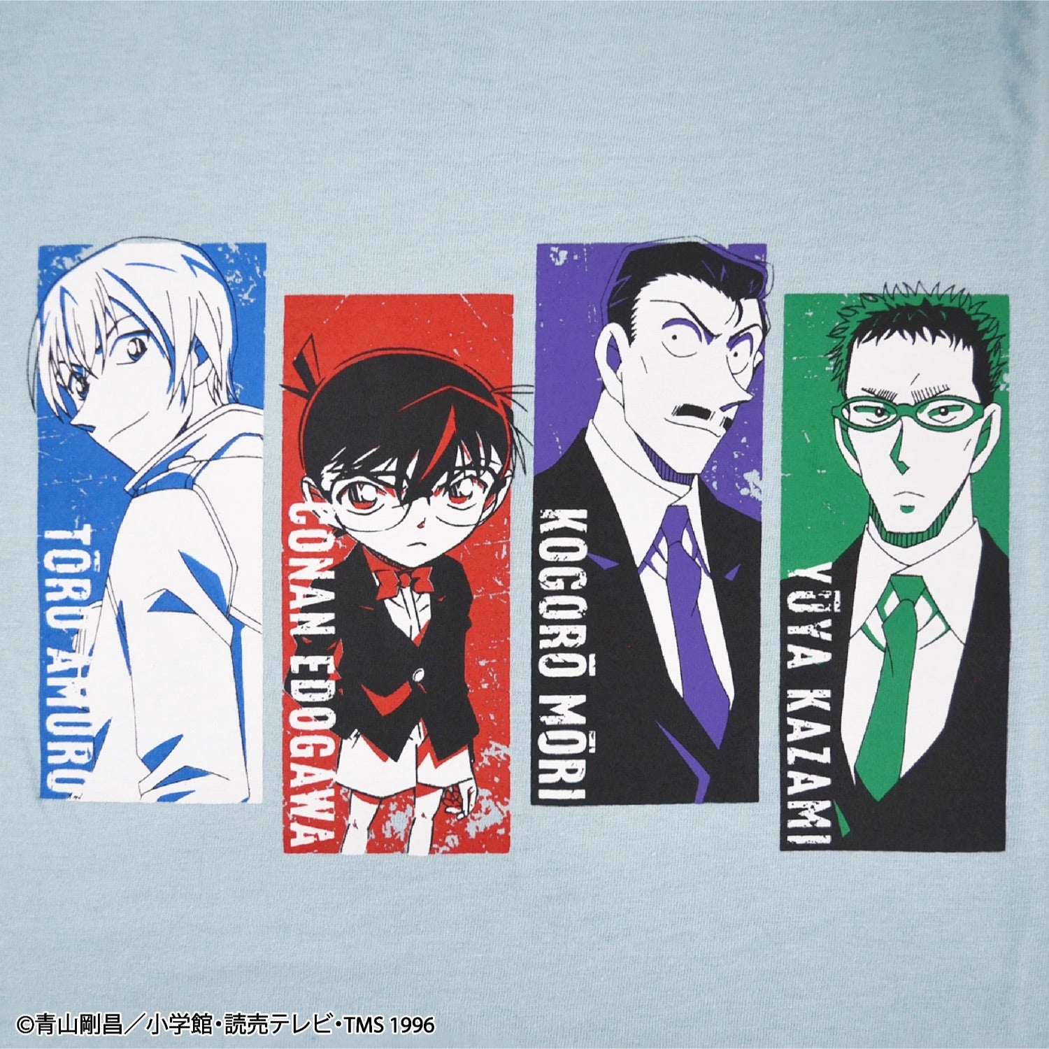 名探偵コナン コナン 半袖 Tシャツ プリント トップス 安室透 アニメ 漫画 映画 小学館 cn1152-391th