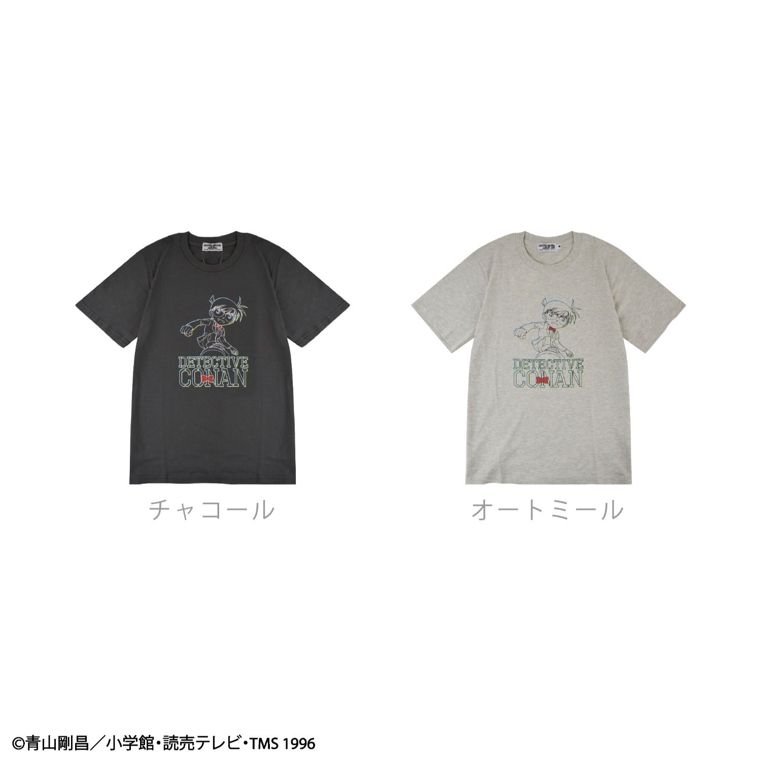 名探偵コナン コナン 半袖 Tシャツ プリント トップス スケボー アニメ 漫画 映画 小学館 cn1152-394th