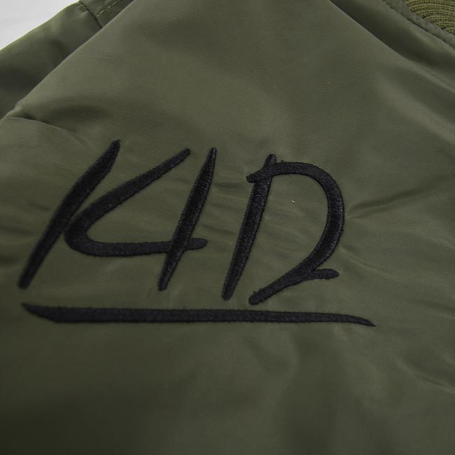 名探偵コナン MA-1 ジャケット 怪盗キッド ブラック カーキ M L LL cn1884-450