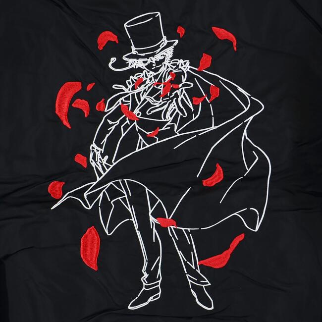 名探偵コナン MA-1 ジャケット 怪盗キッド ブラック カーキ M L LL cn1884-450