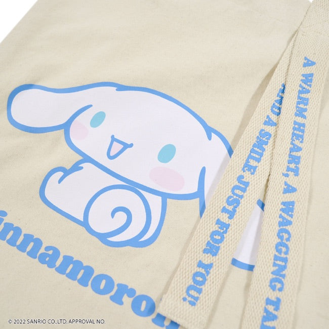 シナモロール  トート バケット バッグ 2WAY お買い物袋 エコバッグ  グッズ サンリオ キャラクターズ cr-1000