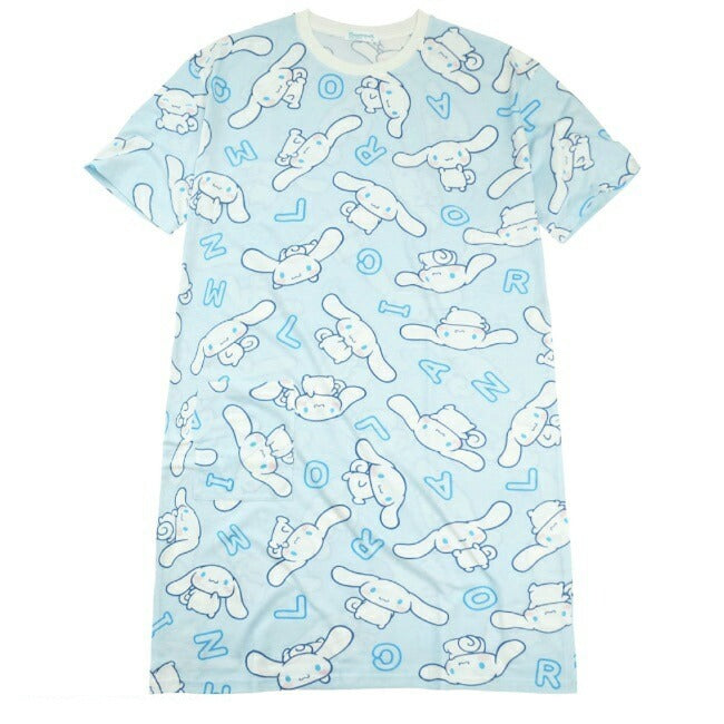 シナモロール BIG Tシャツ 半袖 プリント トップス サンリオ キャラクターズ cr1132-20